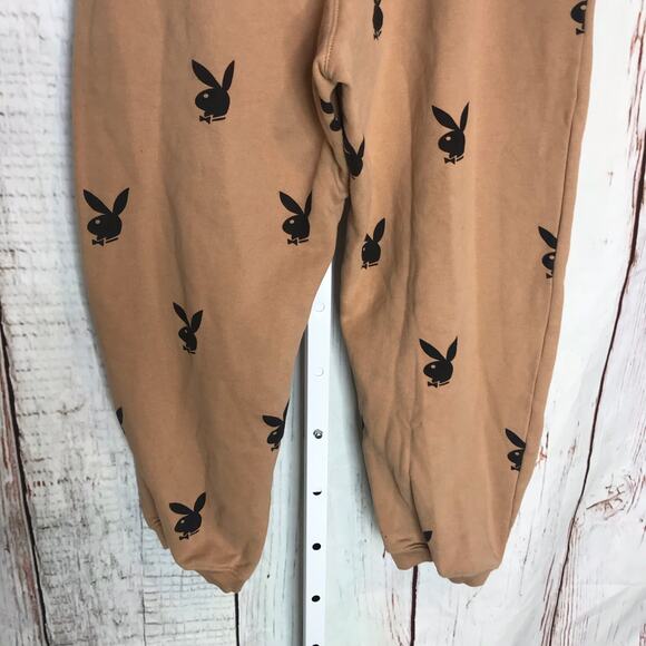 Playboy x Missguided logo print graphic high waisted relax sweatpants - Picture 6 of 10
